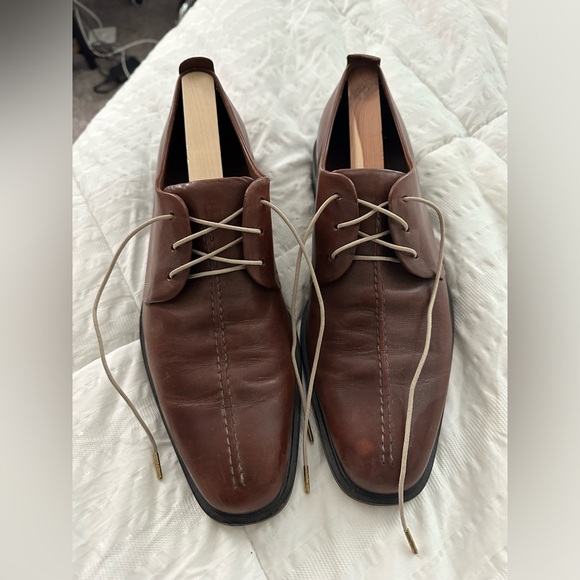Cole Haan Men’s 9 Loafers Brown Leather - Picture 2 of 5